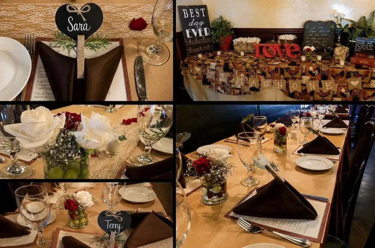 Nonno's Ristorante dining room